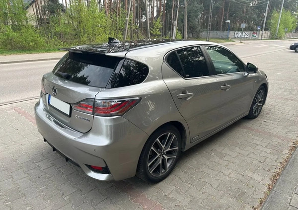 Lexus CT cena 76500 przebieg: 47000, rok produkcji 2017 z Radzymin małe 11